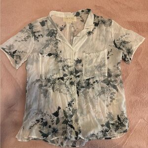 Floral Print Women's Top